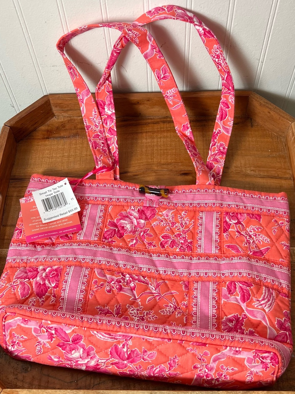 Vera Bradley Small Tic Tac Tote Bag